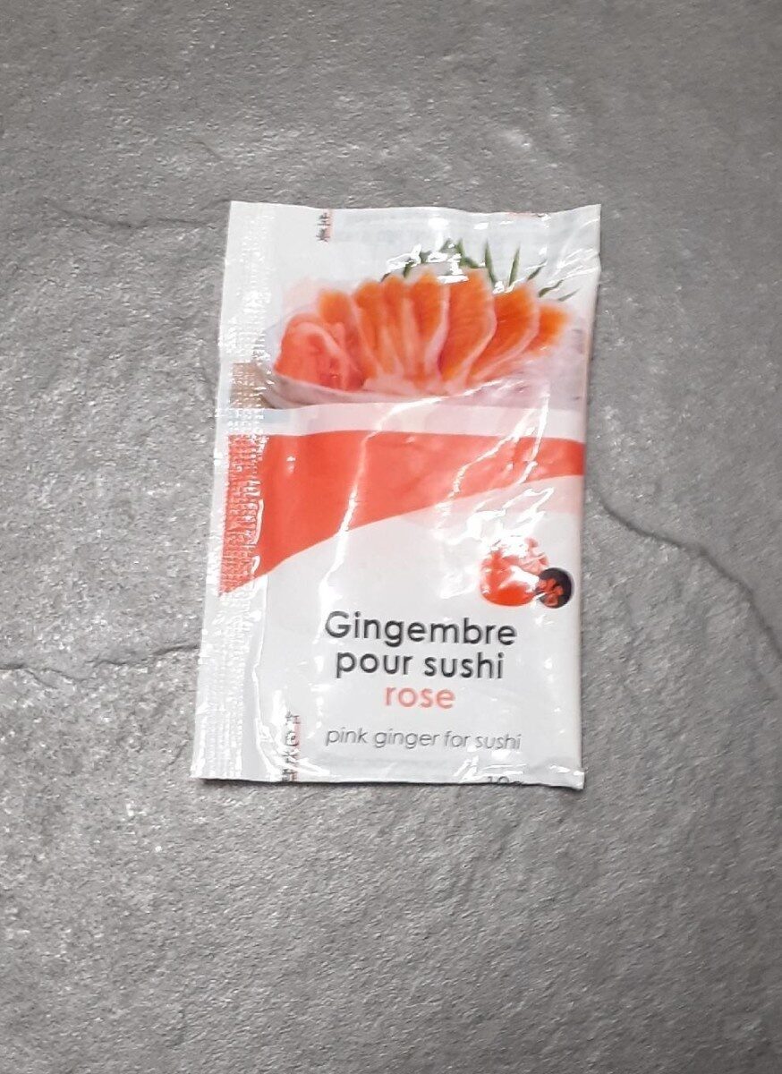 Gari Sushi Gingembre Rose Minibolsita 10g 100p - Miharu