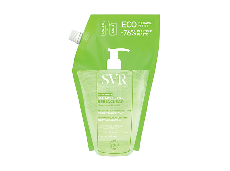 SEBIACLEAR GEL MOUSSANT REFILL 400ML - SVR