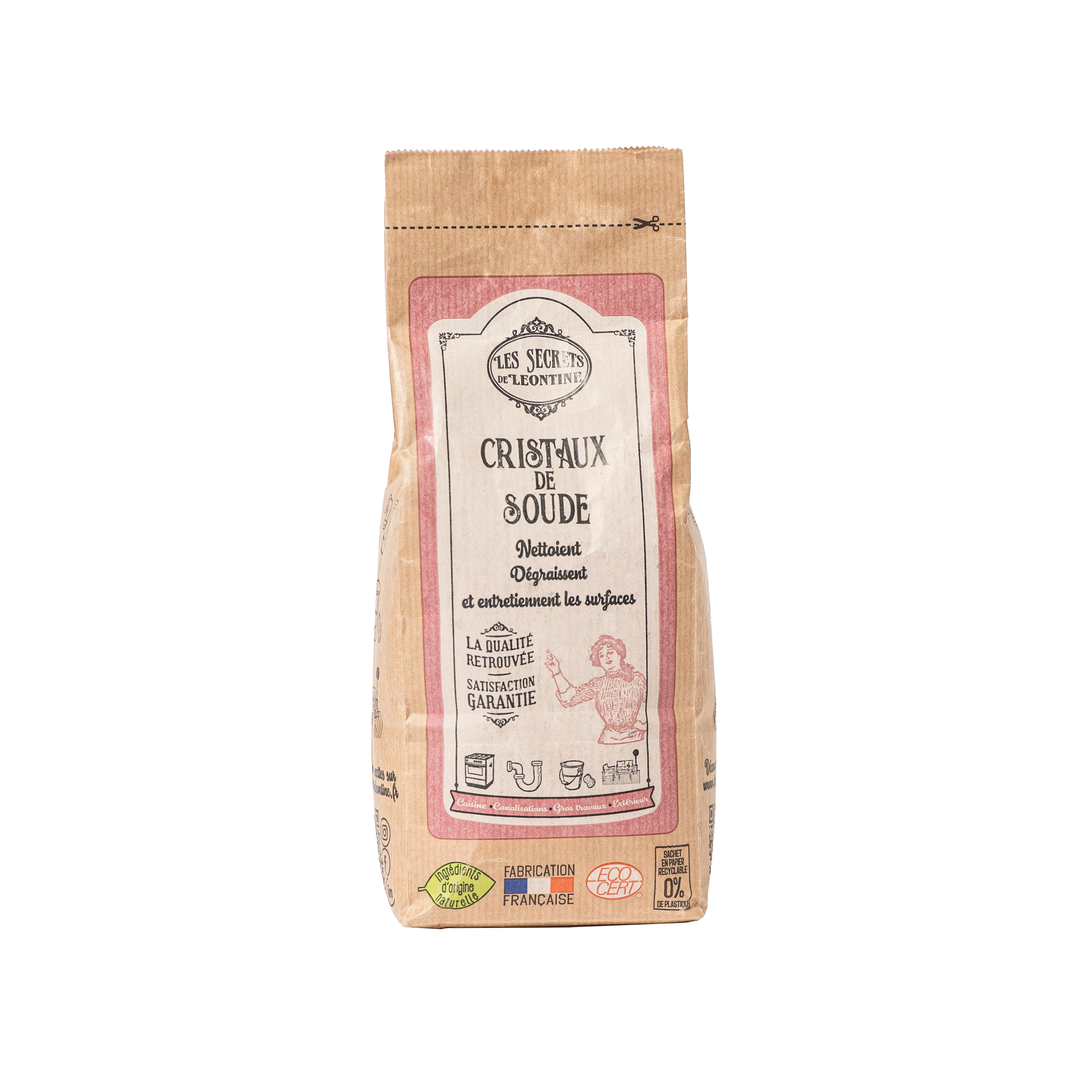 Soda Crystals Bag 1kg - Les Secrets De Leontine