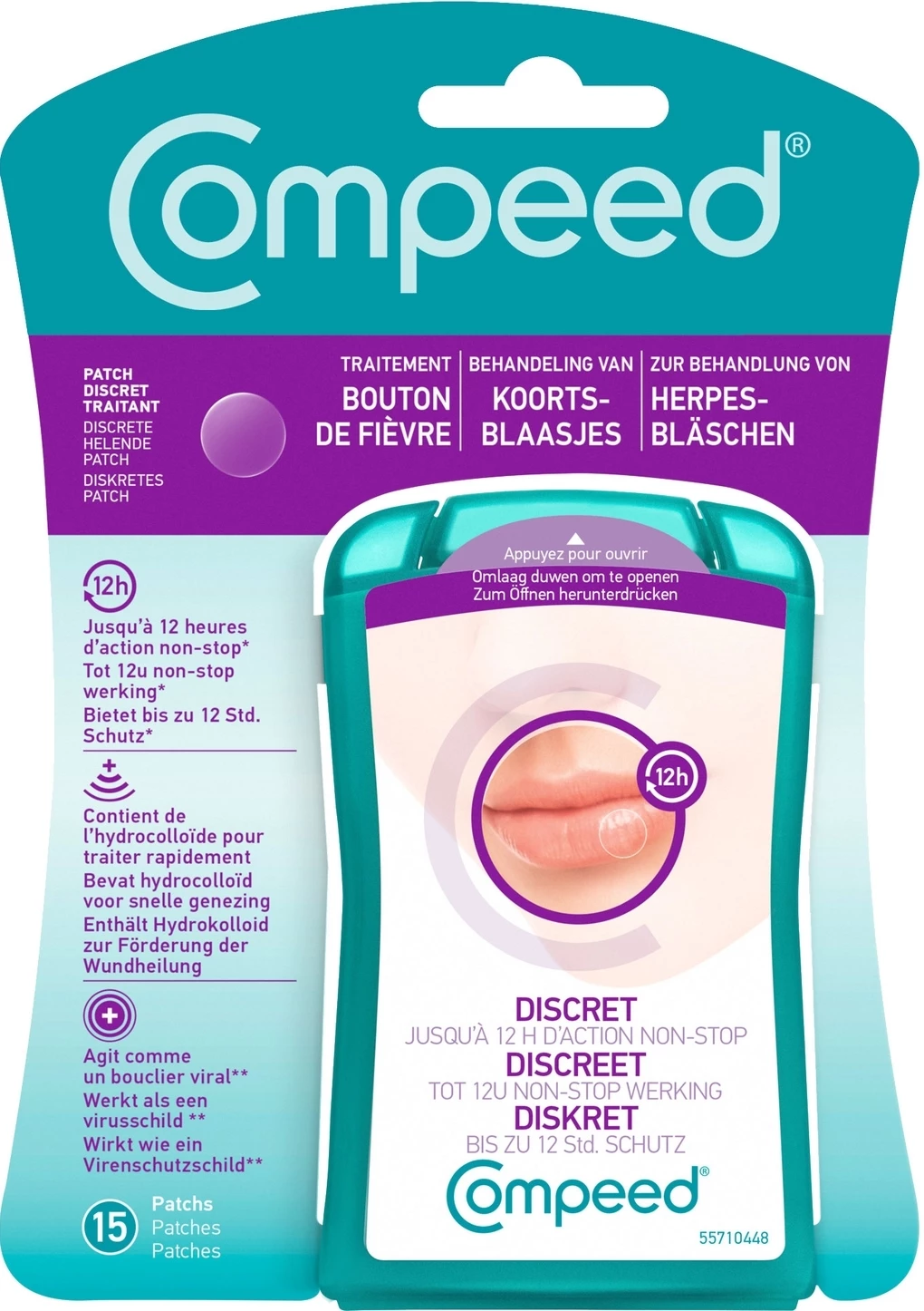 Compeed Patch Bouton Fievre X1