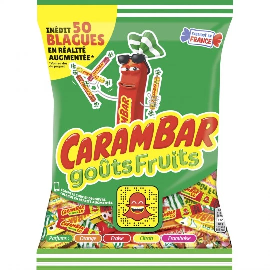 Bonbon Frutta 320g - CARAMBAR