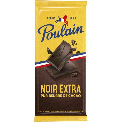 Poulain Noir Extra 100g