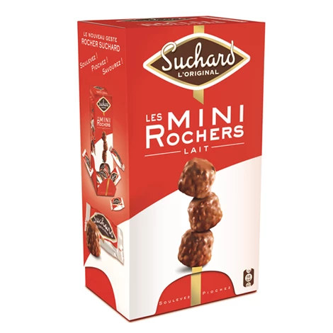 Chocolat Mini Rocher Lait 192g - SUCHARD