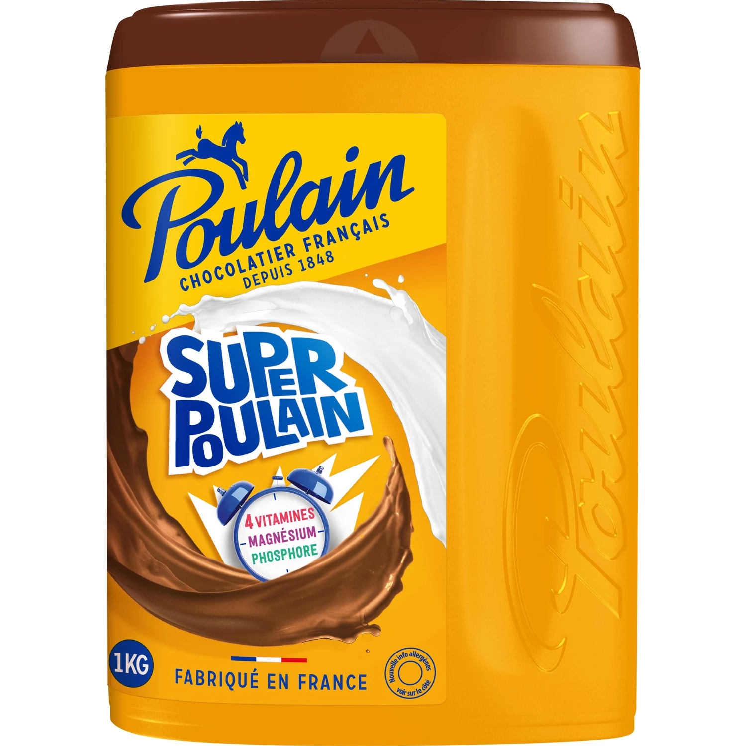 Chocolate en Polvo Súper Poulain 1kg - POULAIN