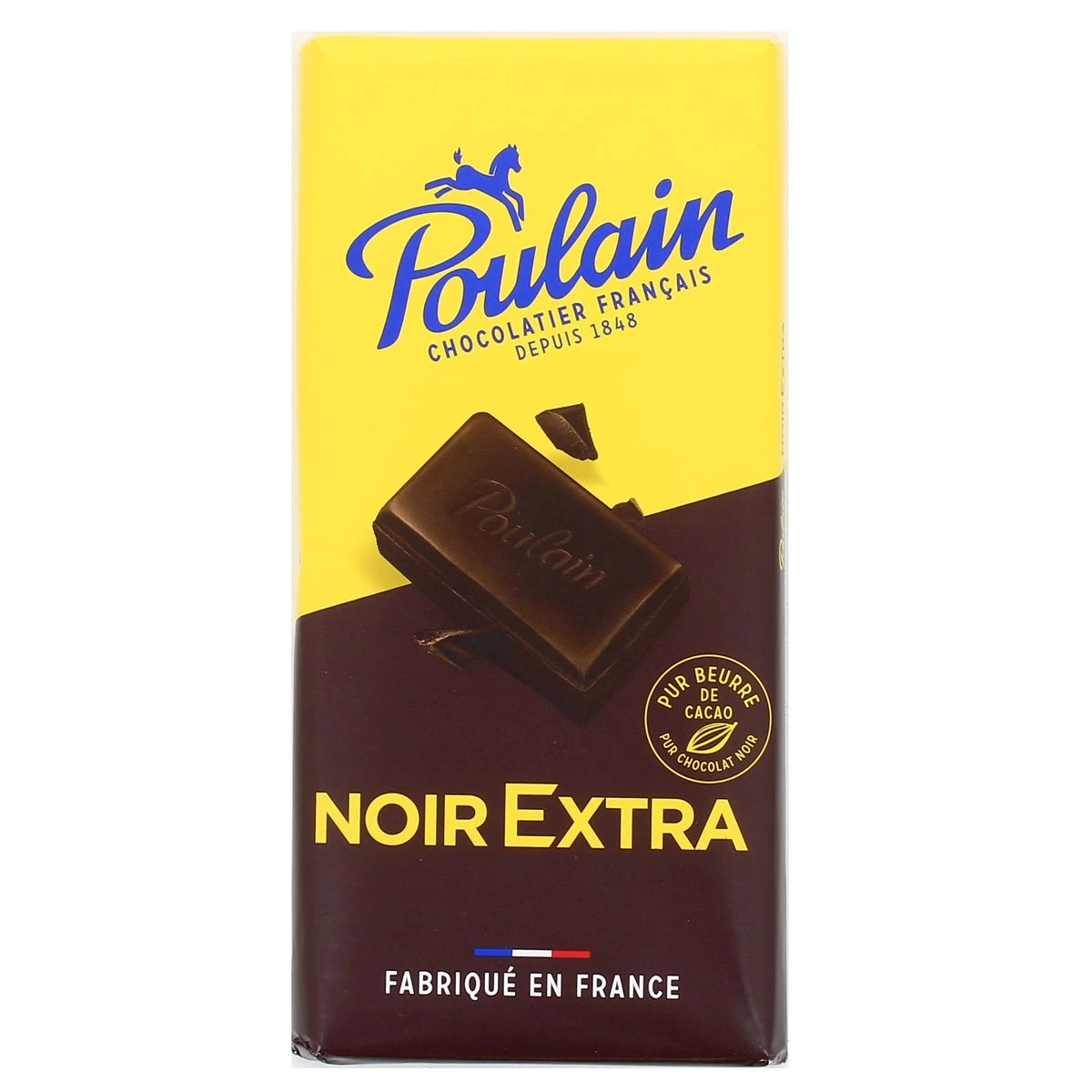 Barra de chocolate extra amargo 200g - POULAIN