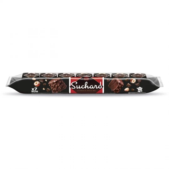 Chocolat rochers noir 7x35g - SUCHARD