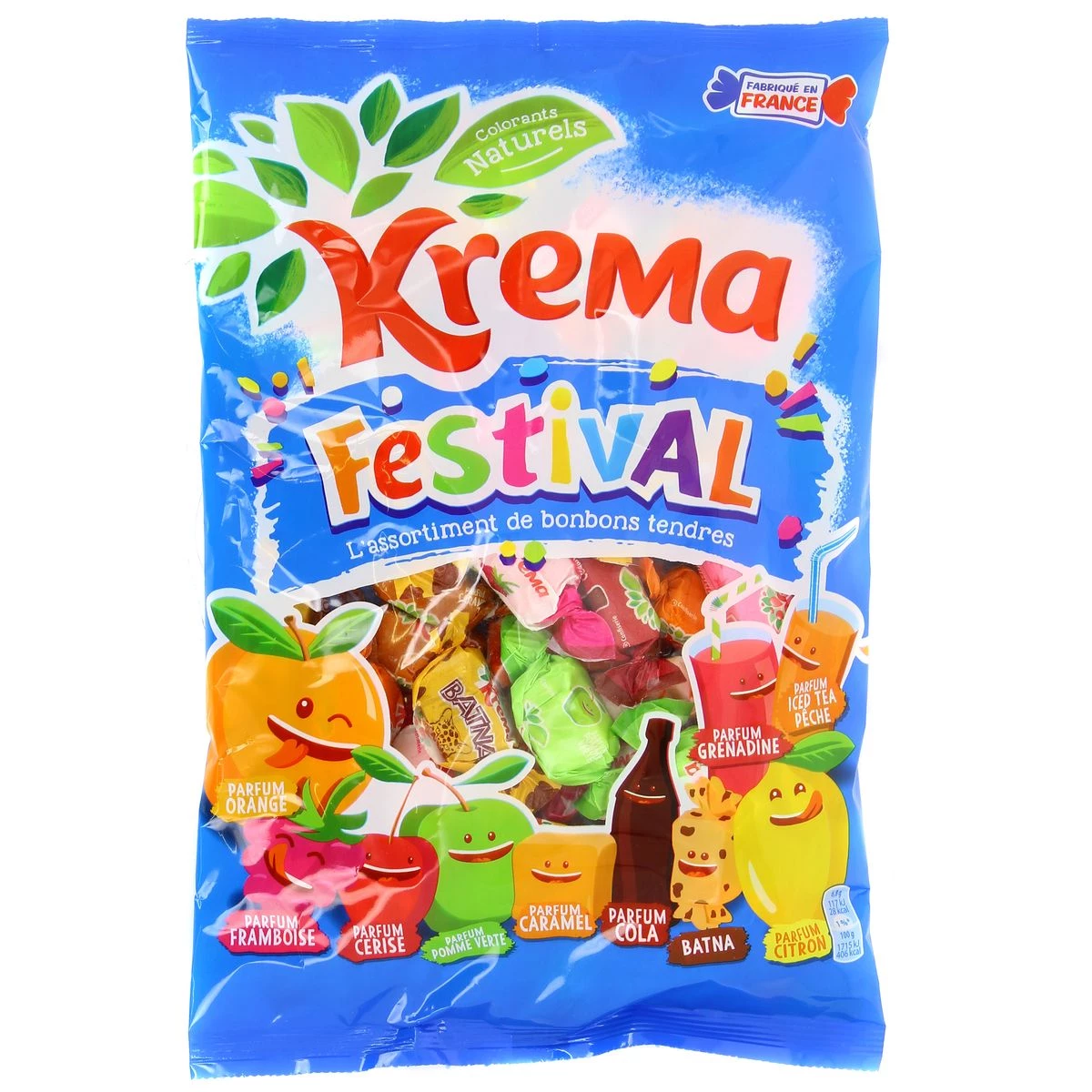 Festivalsnoepjes Diverse smaken; 360g - KREMA