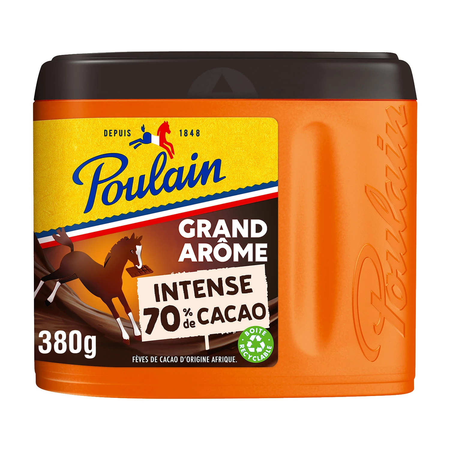 Poudre de Chocolat Grand Arôme Intense 38 - POULAIN