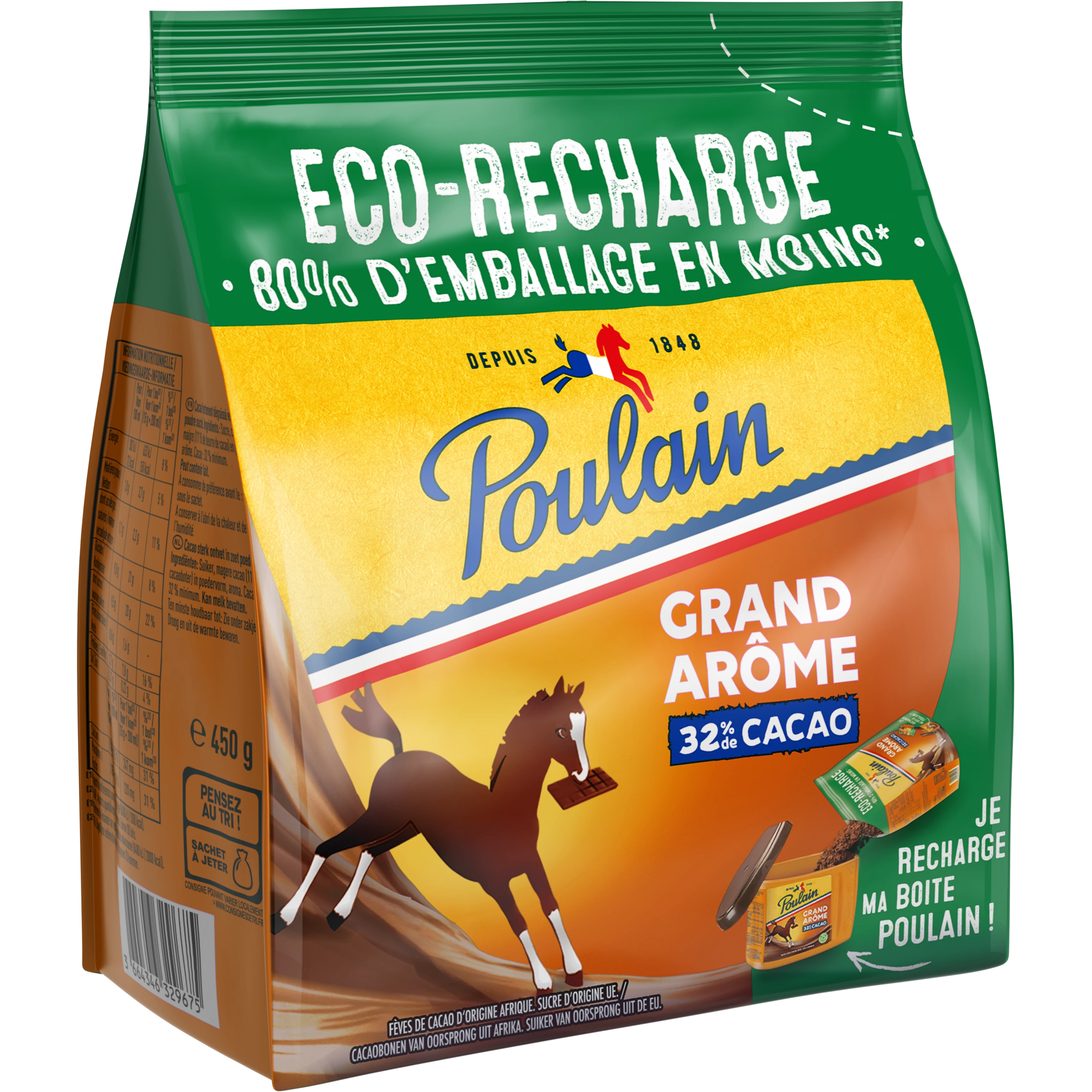 Poulain Eco Recha Gd Arome 45