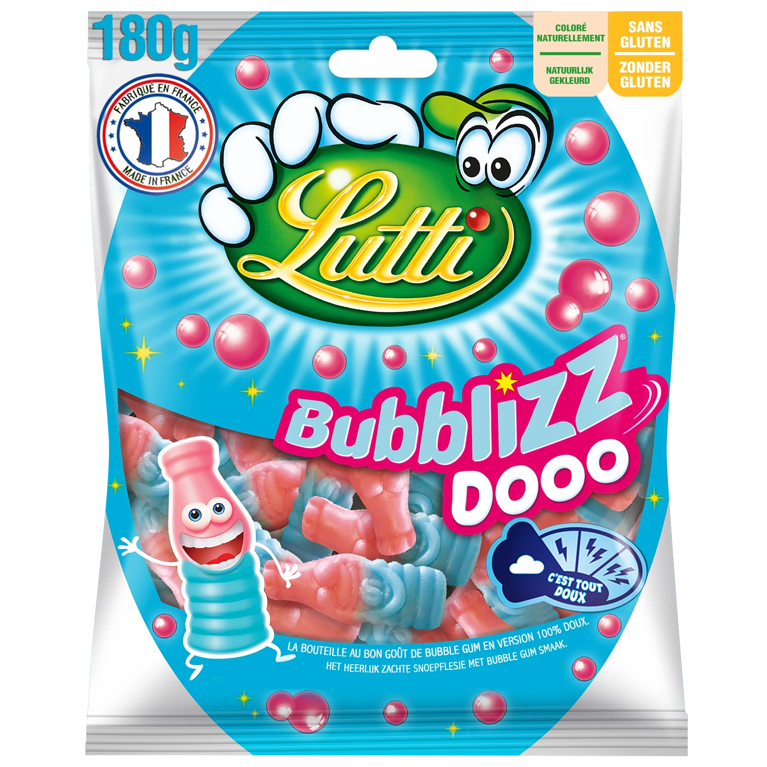 Bublizz Dooo caramelle; 180 g - LUTTI