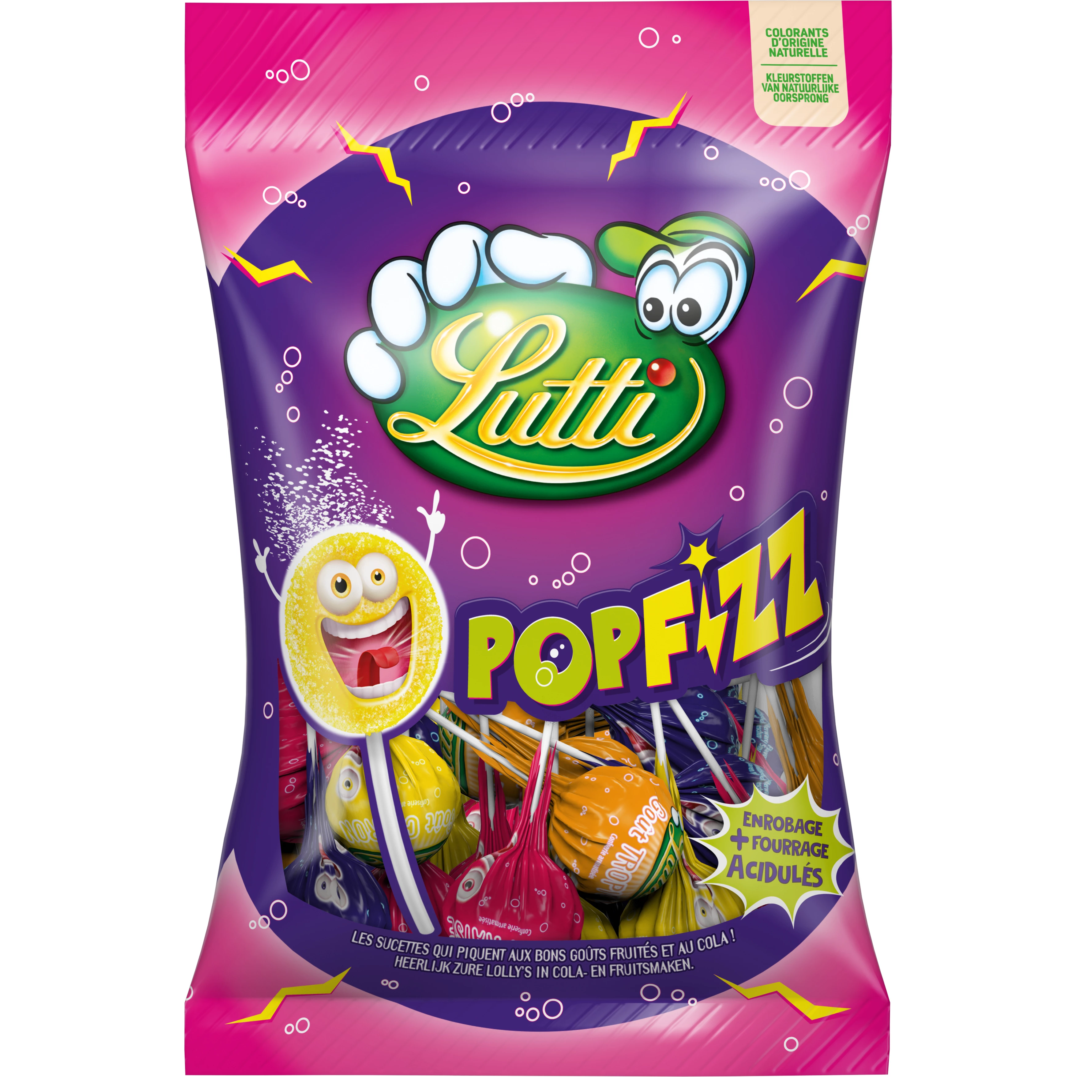 Sucette Popfizz; 156g - LUTTI