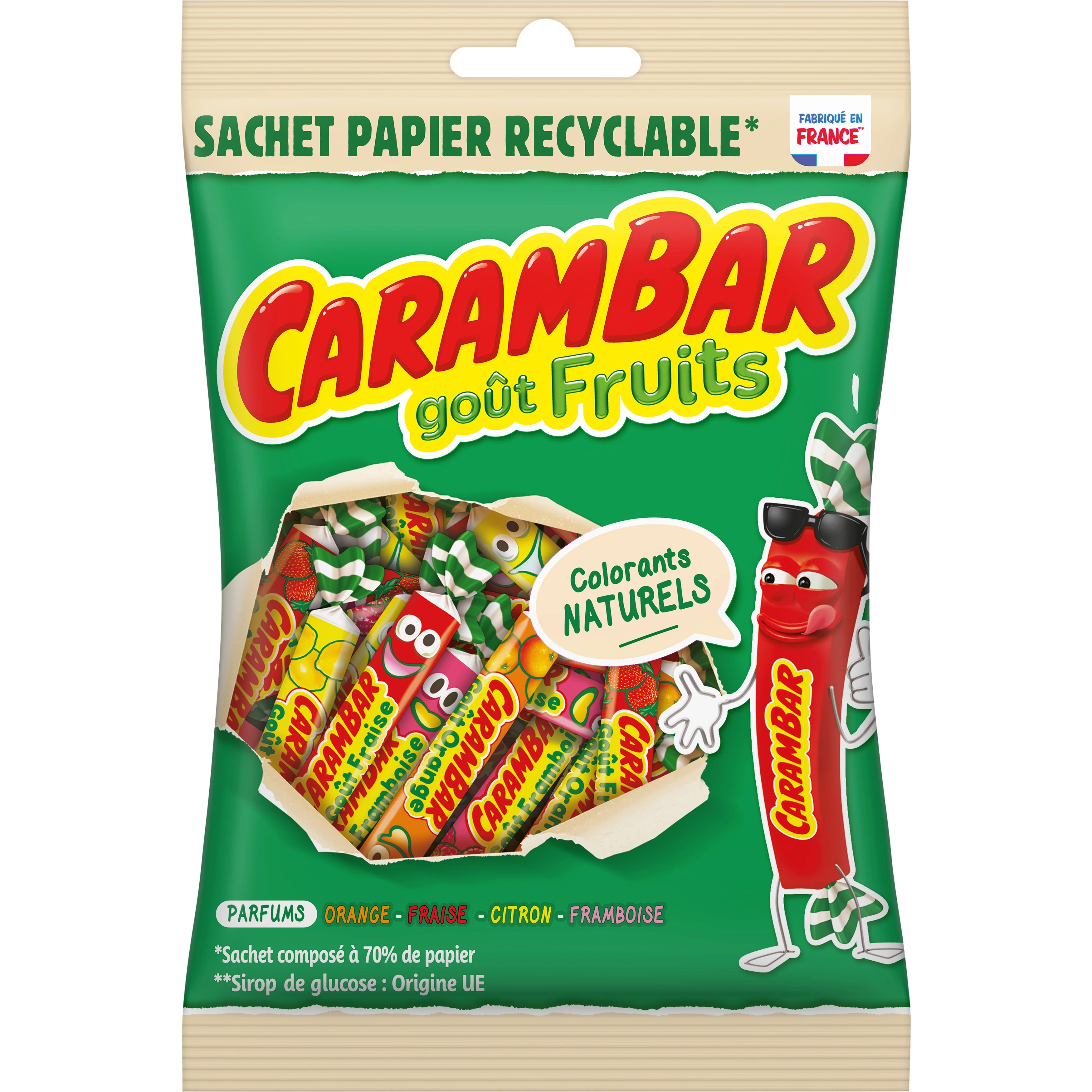 Confezione di frutta Carambar Recyc 180