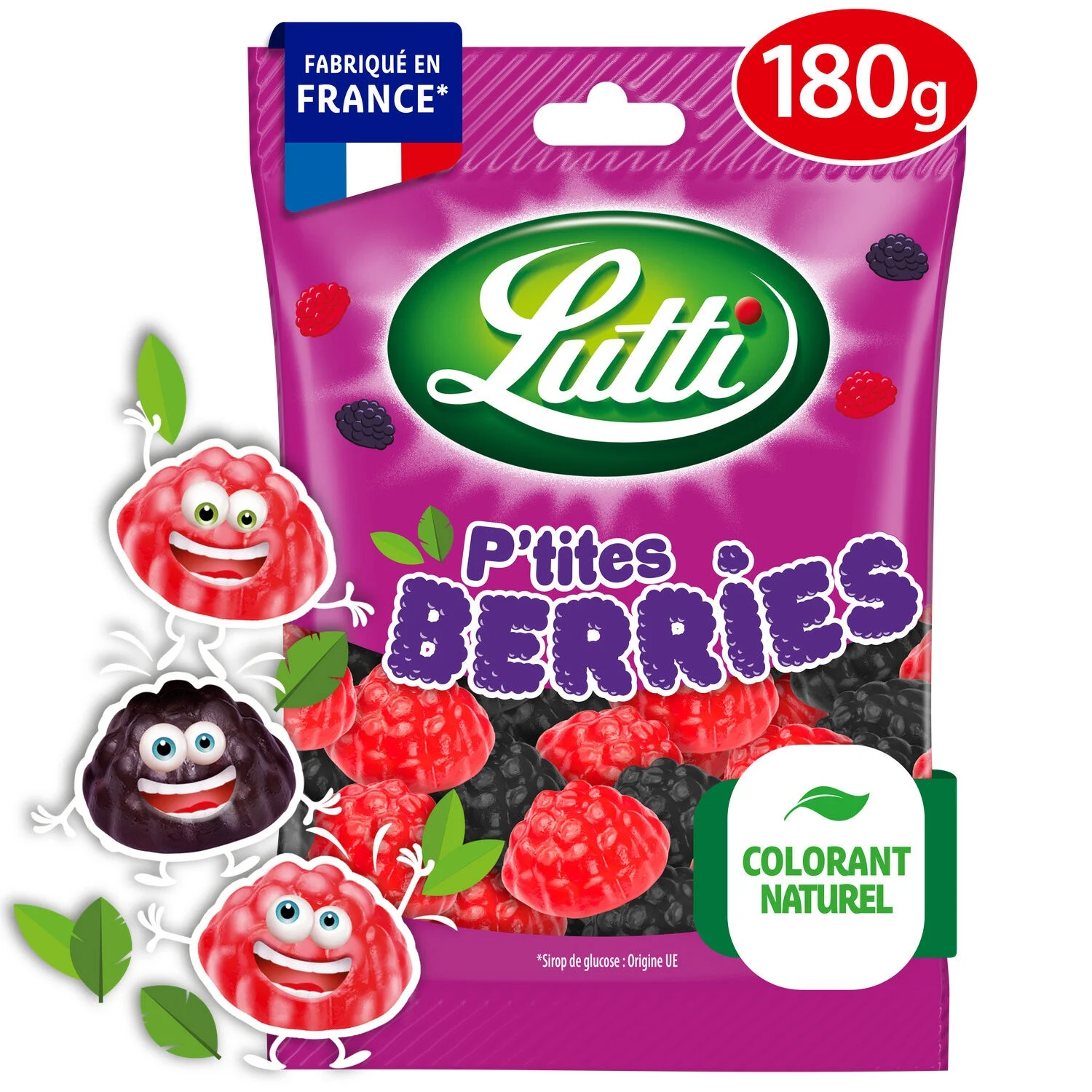 Lutti P Tites 浆果 180g