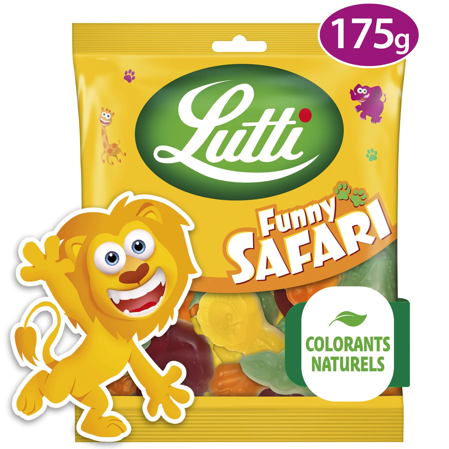 Bonbons Funny Safary 175g - Lutti