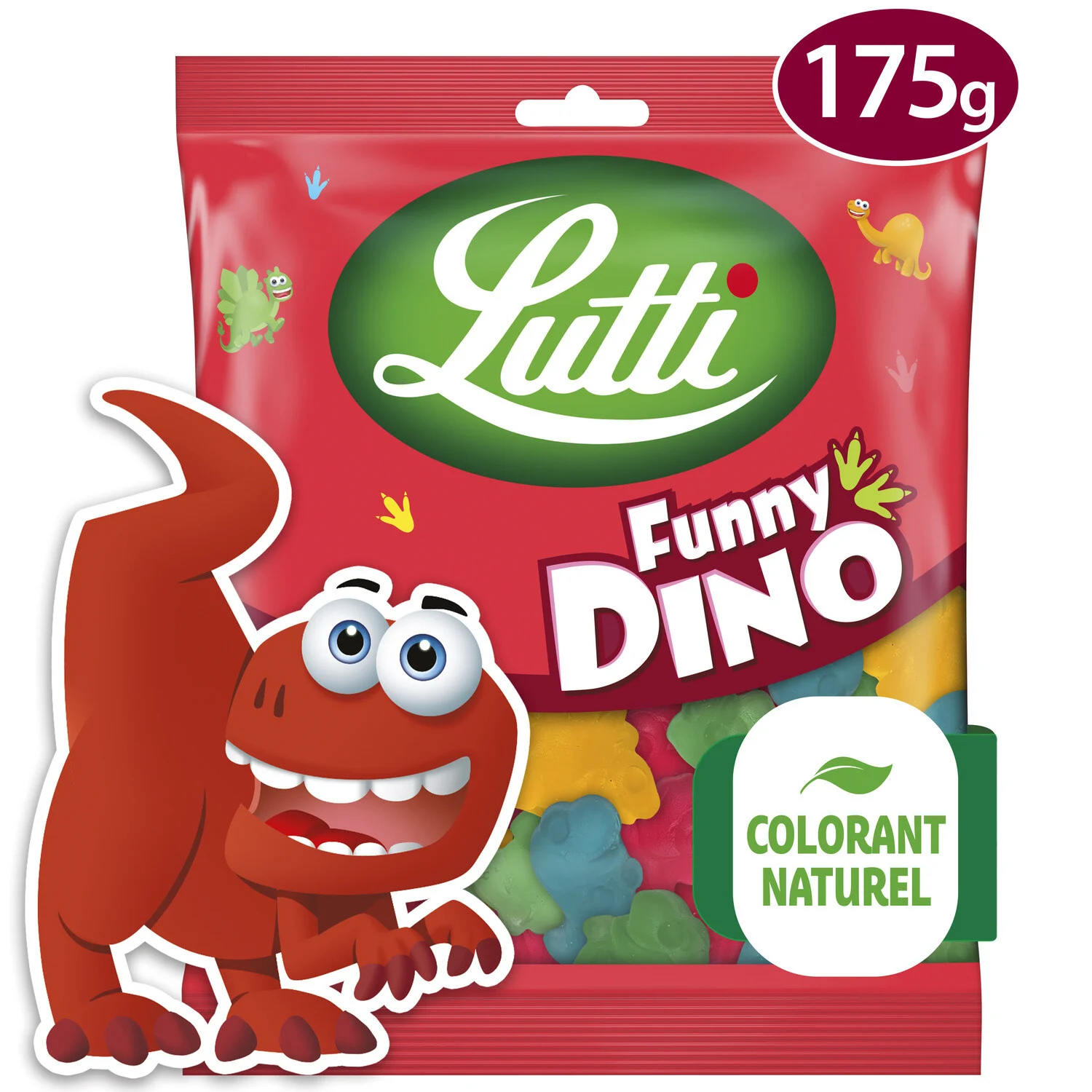 Bonbons Funny Dino 175g - Lutti