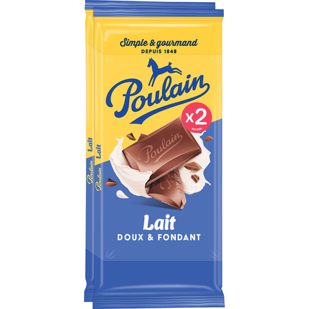 2x95g Lait Poulain