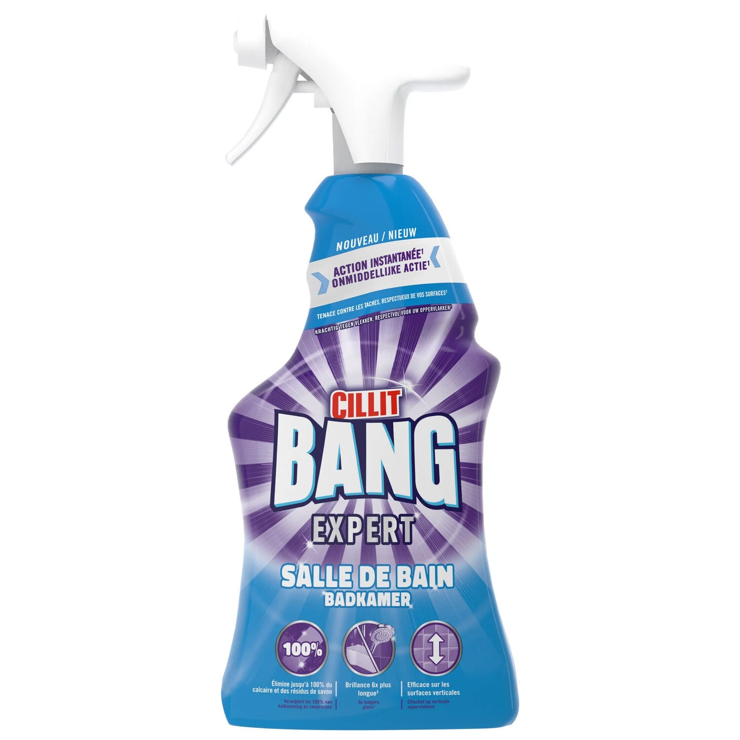 Expert Anti-limescale Bathroom Cleaner Spray 750ml - Cillit Bang