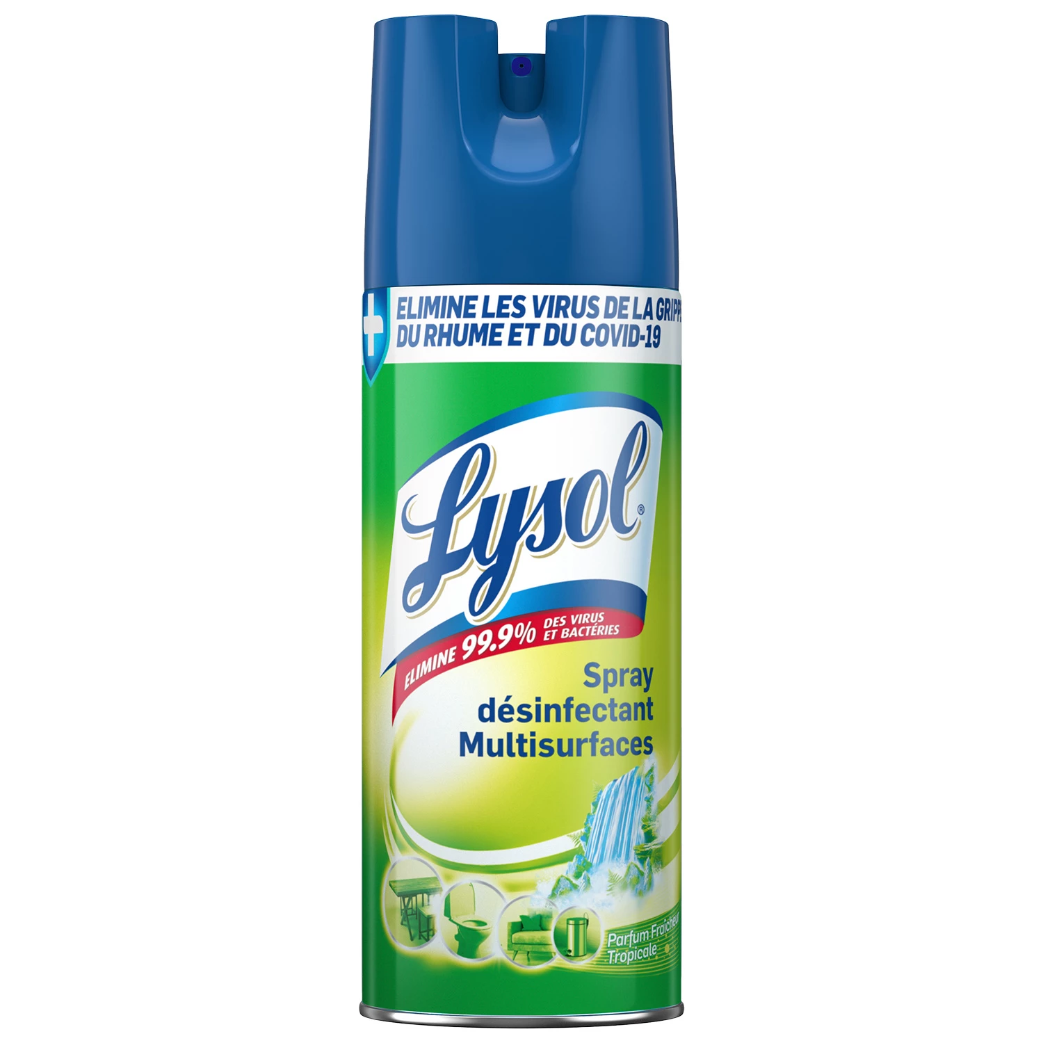 Lysol Spray 400ml Desinf Tropi