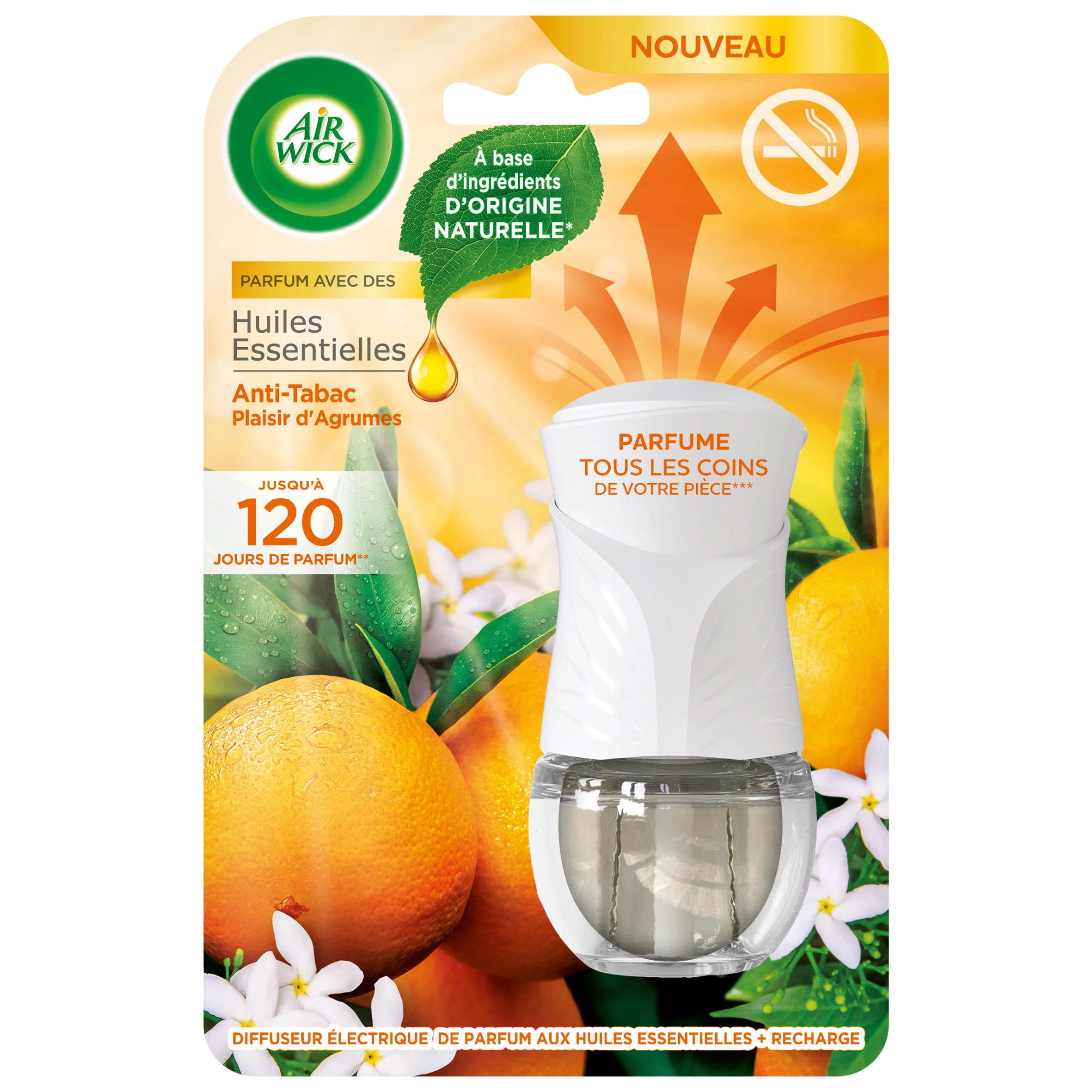 Elec Anti Tobacco Diffuser 19ml