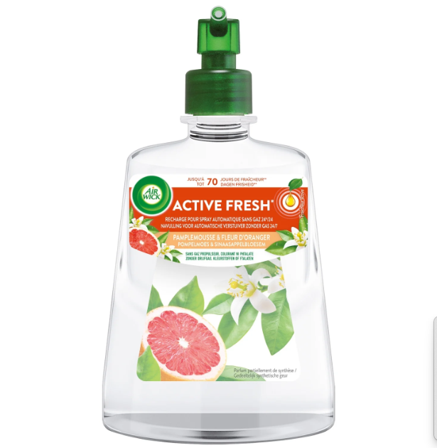 Grapefruit Automatic Air Freshener Spray Diffuser Refill 228ml - AIR WICK
