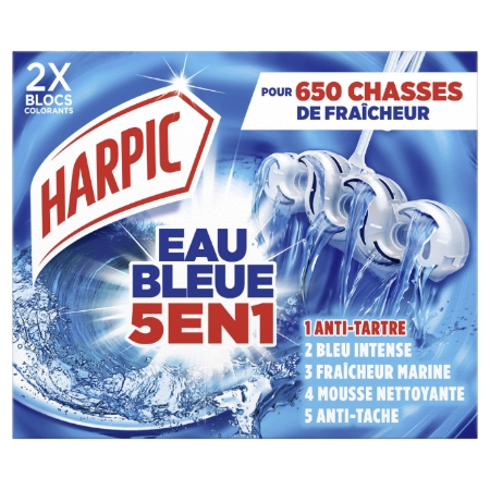 Wc Anti-tartre Frais Marine X2