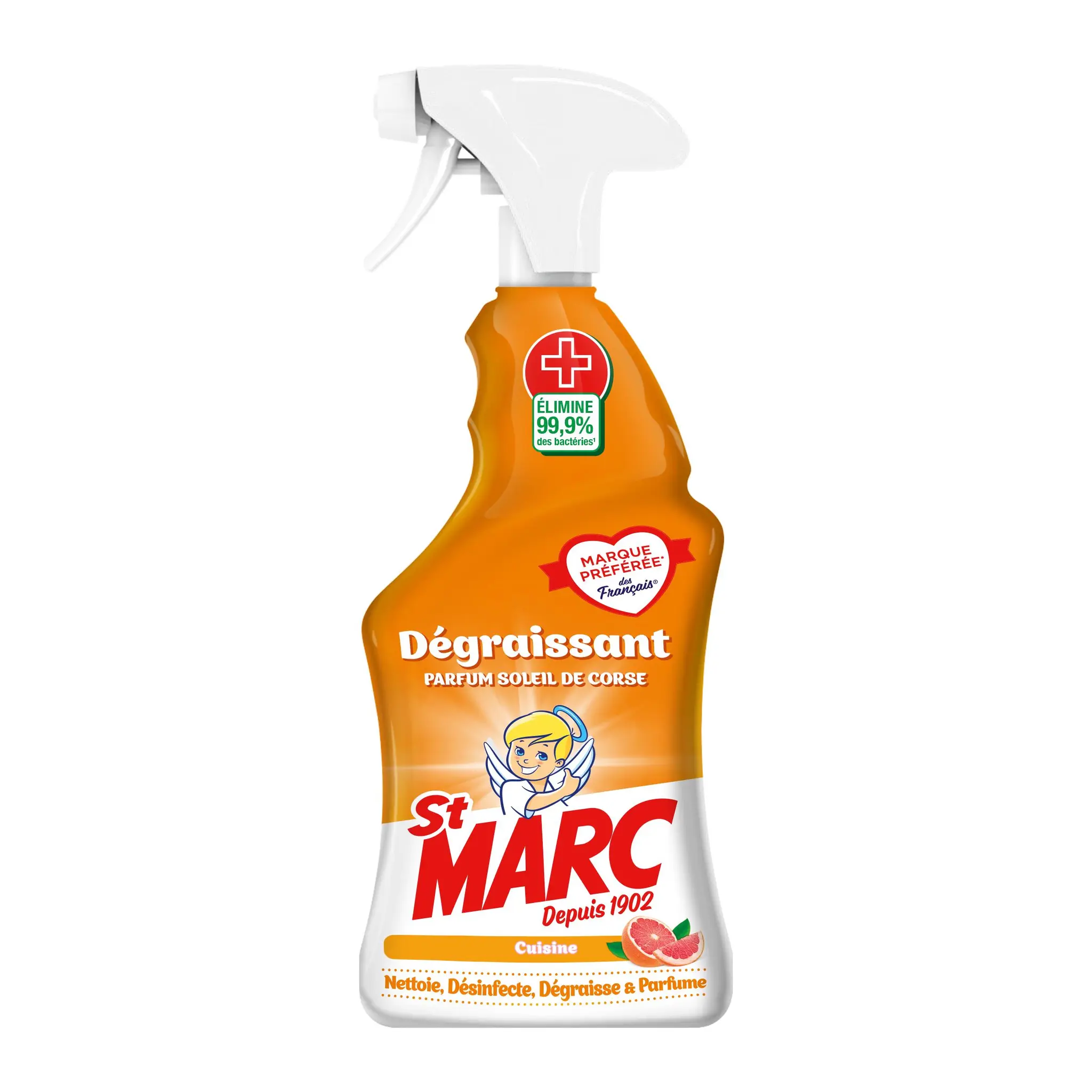 Spray Nettoyant Dégraissant 750ml - ST MARC