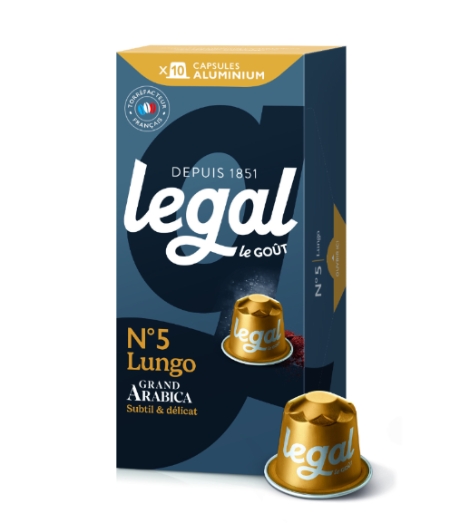 X10 Caps Lungo N 5 Legal
