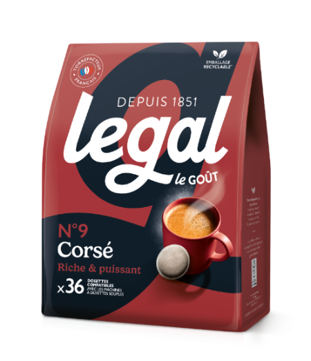 X36 Dosettes Corse N 9 Legal