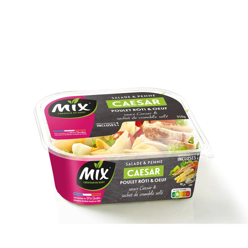 Salad Caesar Plt Pene Tom 250