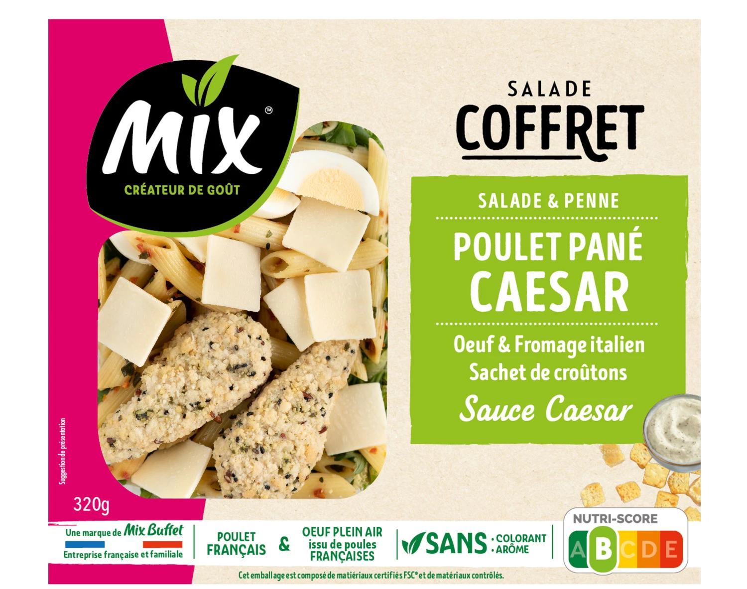 Box Plet Cesar 320g