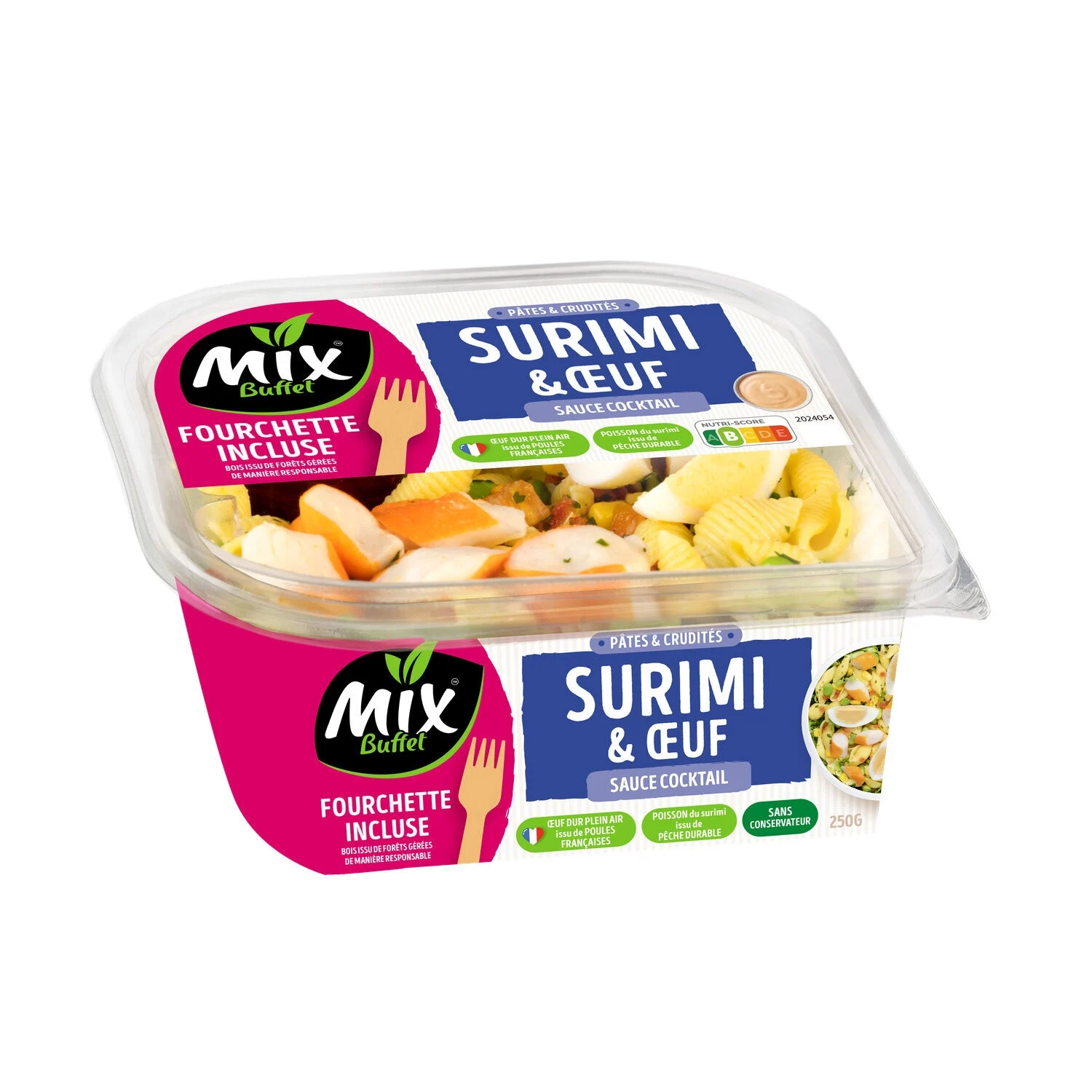 Ensalada de Pates Surimi 250g - Mix Buffet