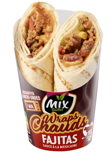 180g Hot Wrap Mexicain Mix - MIX BUFFET