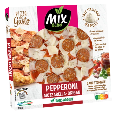 380g Piz Pepperoni Mozza Origa - MIX BUFFET