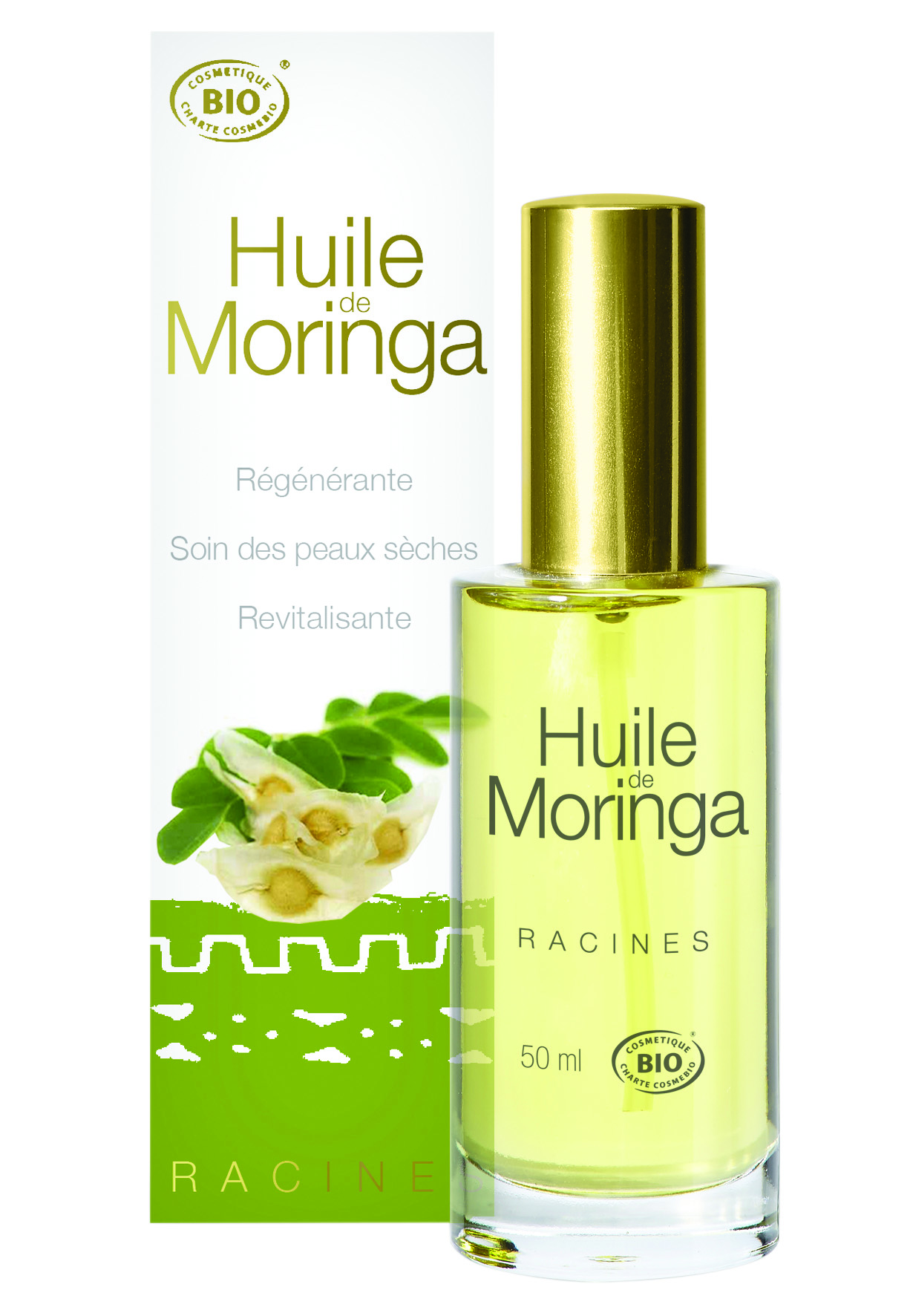 Moringa Huile (6 X 50 ml) - Racines Bio