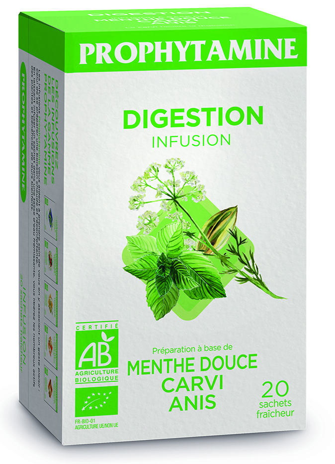 Infusion Digestion Bio (12 X 20 Sach) - PROPHYTAMINE