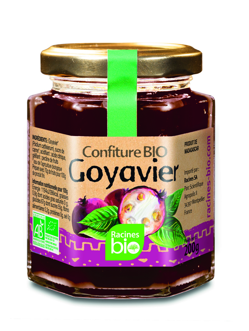 Confiture Goyavier (12 X 200 G) - Racines Bio