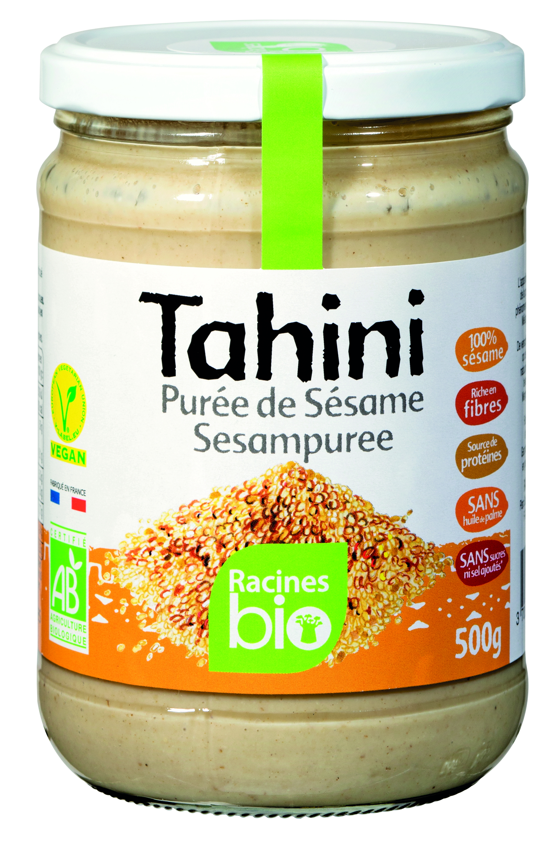 Sesame Puree (6 X 500 G) - Racines Bio