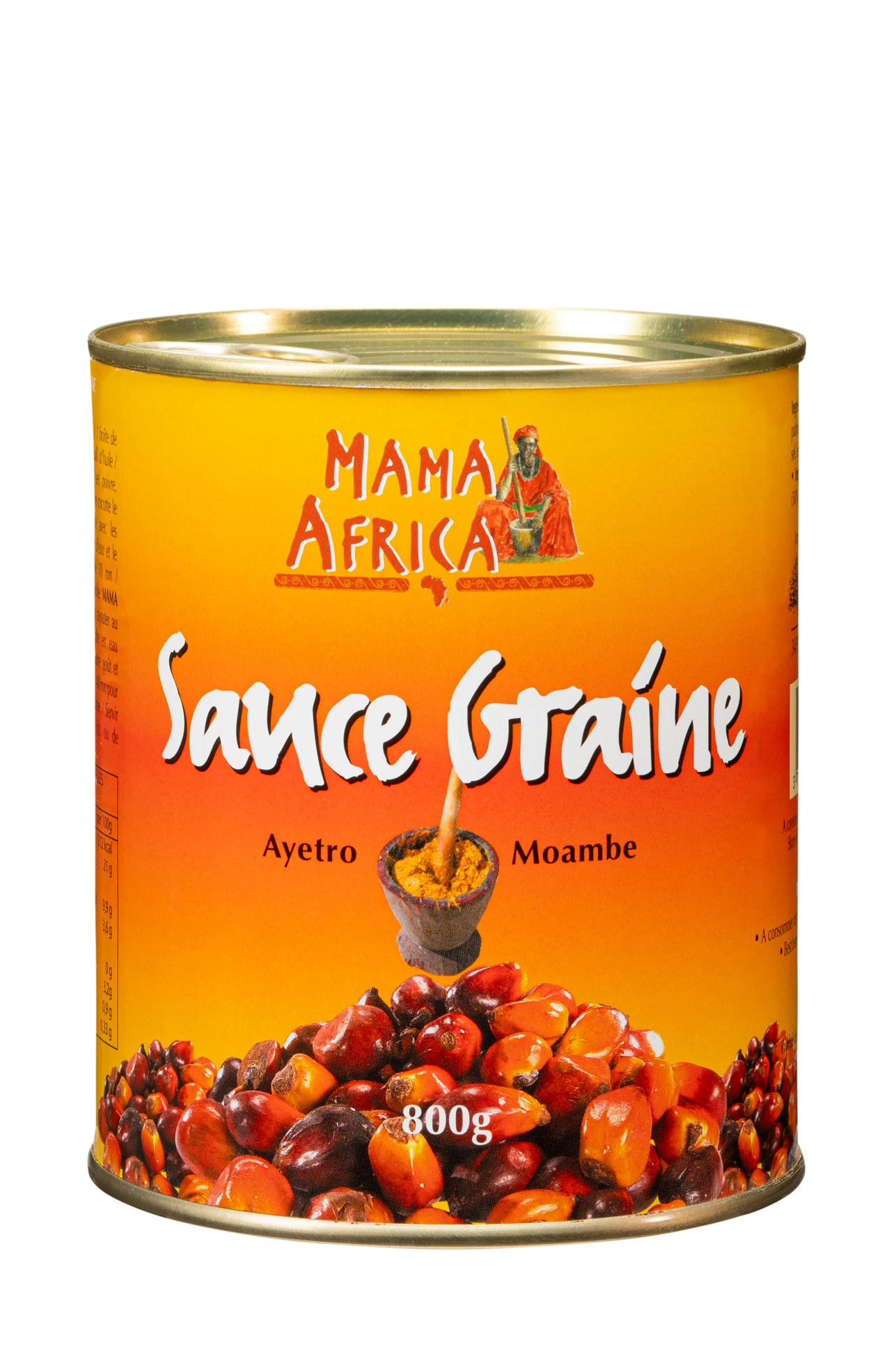 Sauce Graine De Palme (12 X 800 G) - Mama