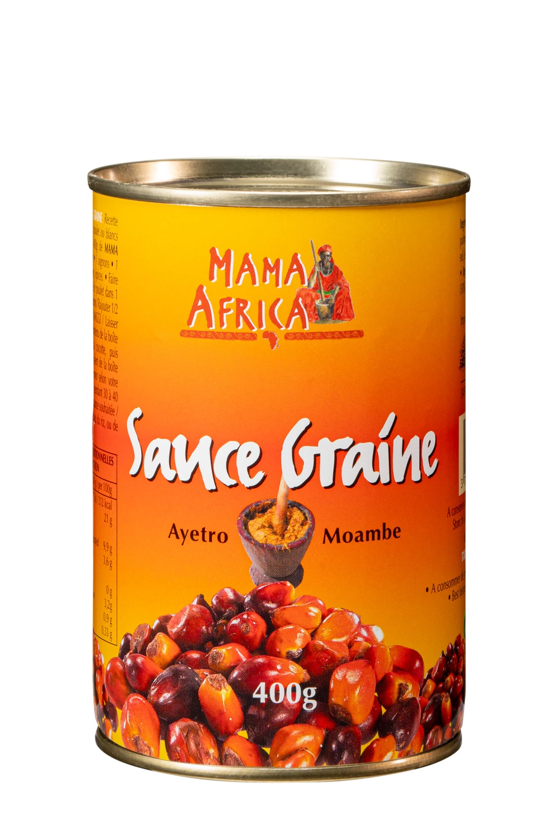 Salsa De Semillas De Palma (24 X 400 G) - Mama