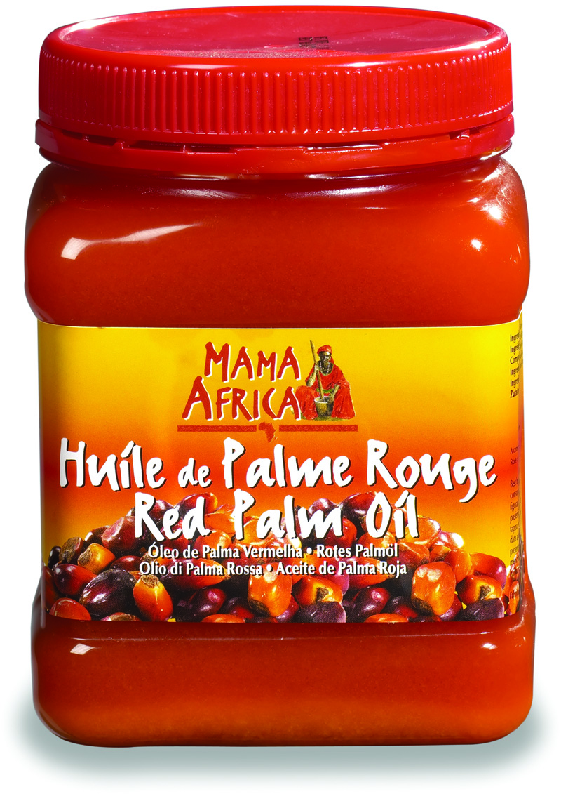 Mama Africa Aceite de Palma Rojo Cubo 12 X 1 L - MAMA AFRICA