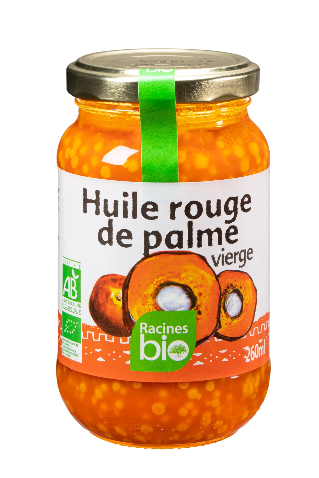 Huile Rouge De Palme (12 X 260 Ml) - Racines Bio