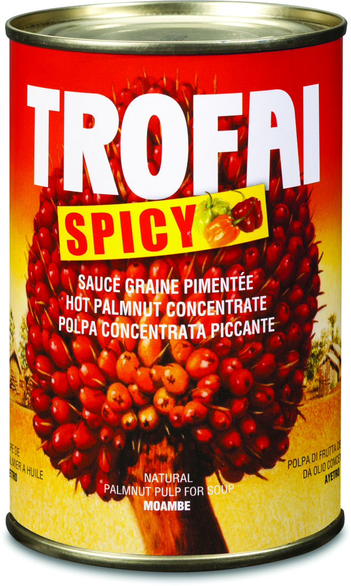 Pittige Palmzaadsaus (24 X 400 G) - TROFAI