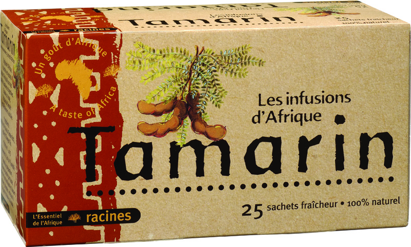 Afrikaanse tamarinde-infusie (10 x 25 zakjes) - Racines