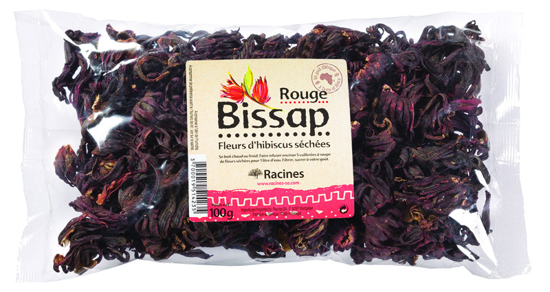 Fiori di Ibisco Rossi (20 X 100 G) - Racines Bio