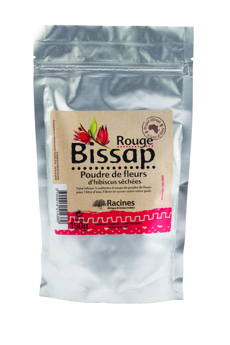 Poudre D'hibiscus Rouge (20 X 150 G) - Racines