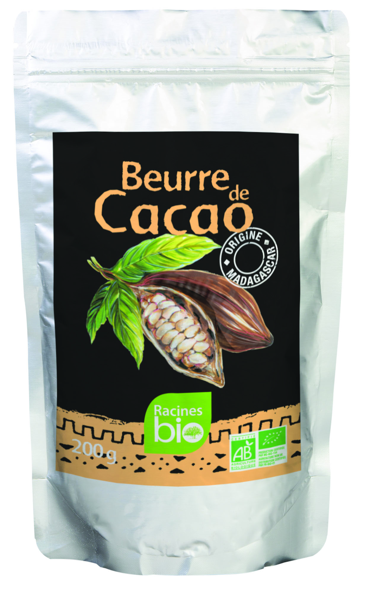 Какао-масло 20 X 200 г - ROOTS Organic