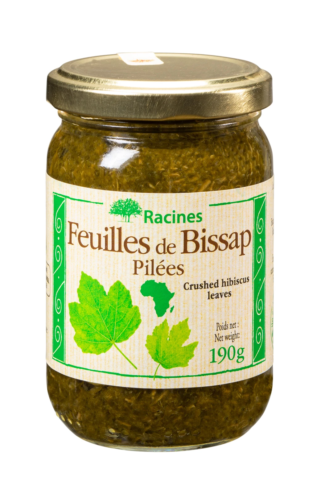 Foglie di Bissap Pestate (12 X 190 G) - Racines