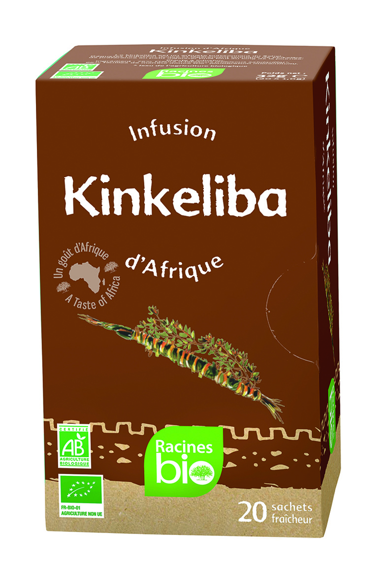 Infusión Africana Kinkeliba (12 X 20 Sobres X 16g) - Racines Bio