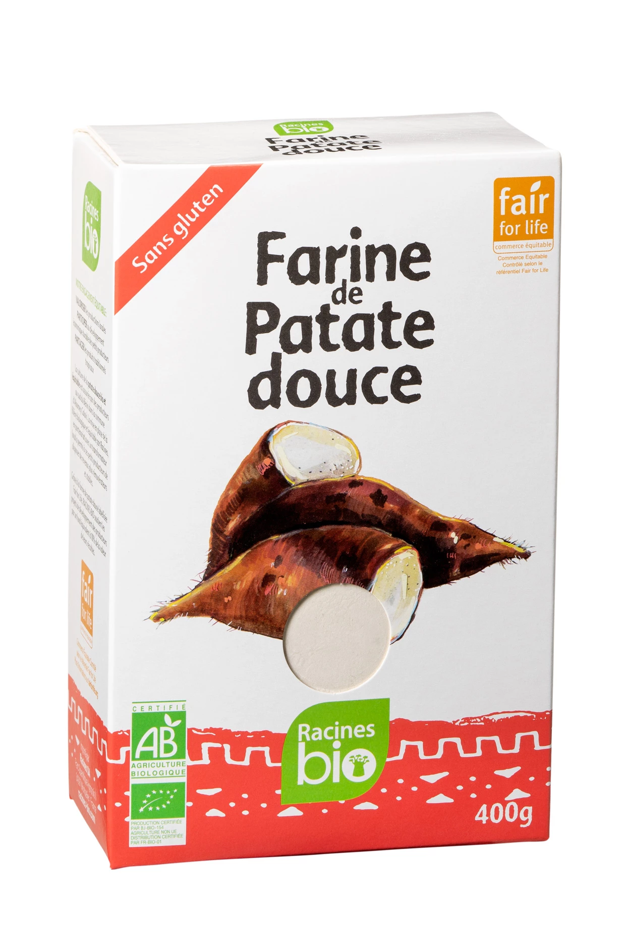 Farine De Patate Douce (20 X 400 G) - Racines Bio