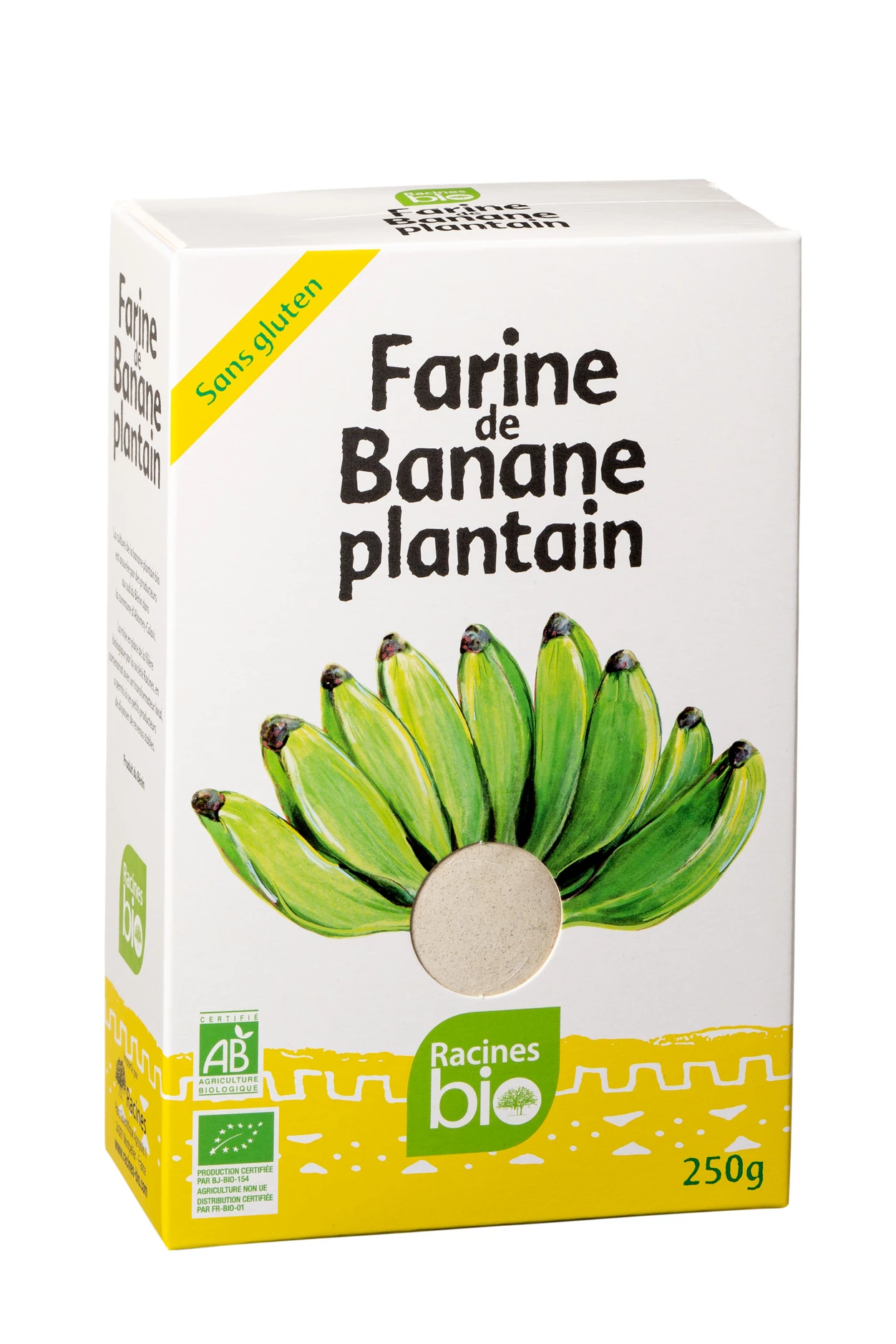 Farine De Banane Plantain (20 X 250 G) - Racines Bio